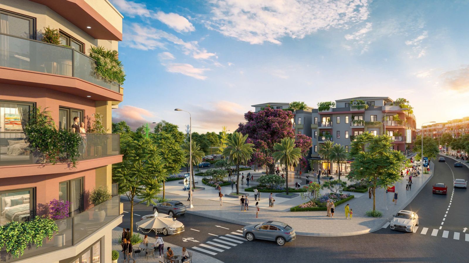 công viên Phúc Lộc của dự án Yên Thế golden Hill